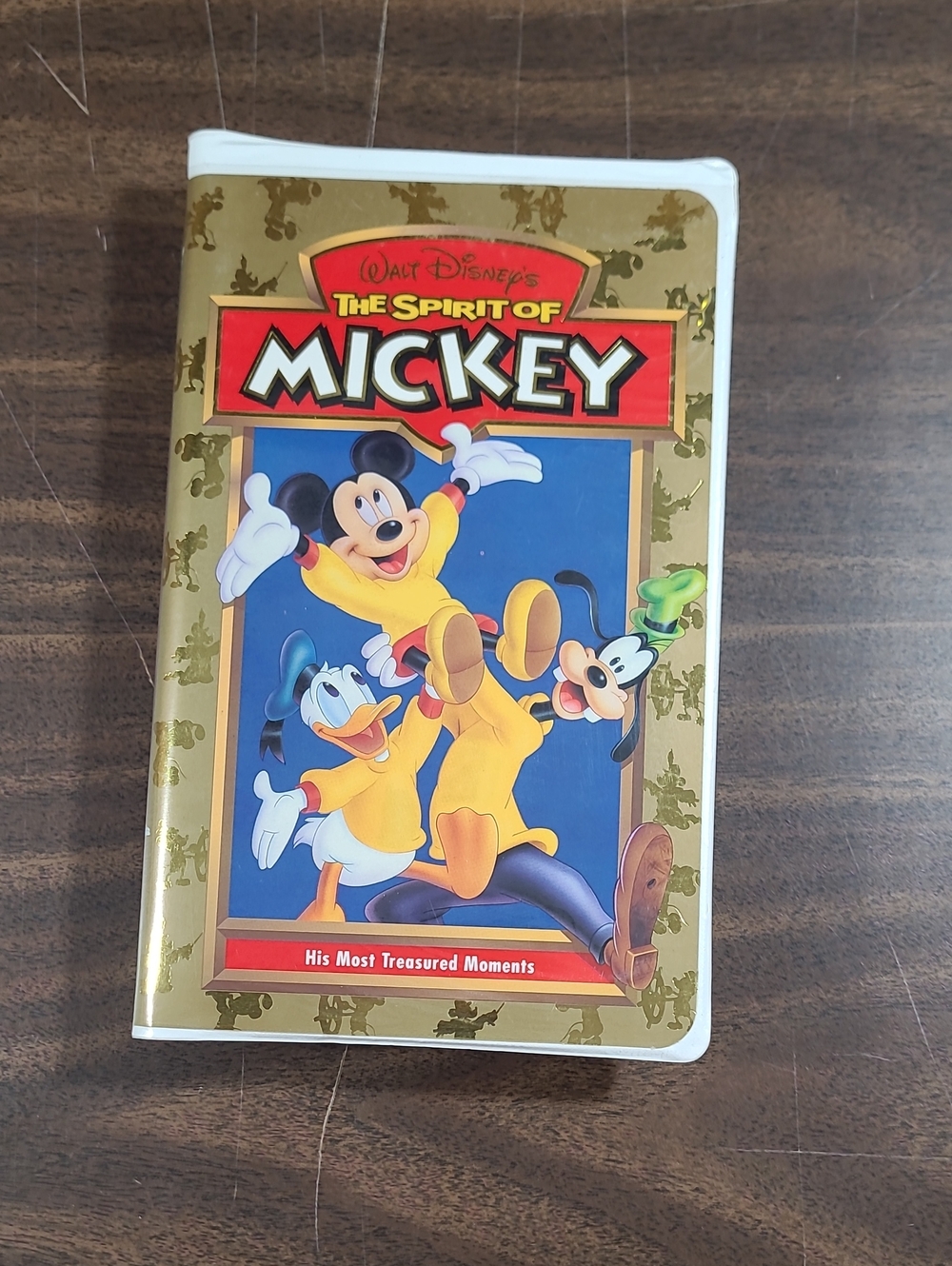 Walt Disney The Spirit of Mickey VHS Movie